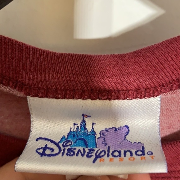 Disneyland resort Graphic Mickey Mouse vintage look ringer T-shirt Medium - Picture 4 of 8